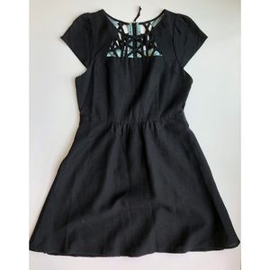Maeve for Anthropologie Black Dress